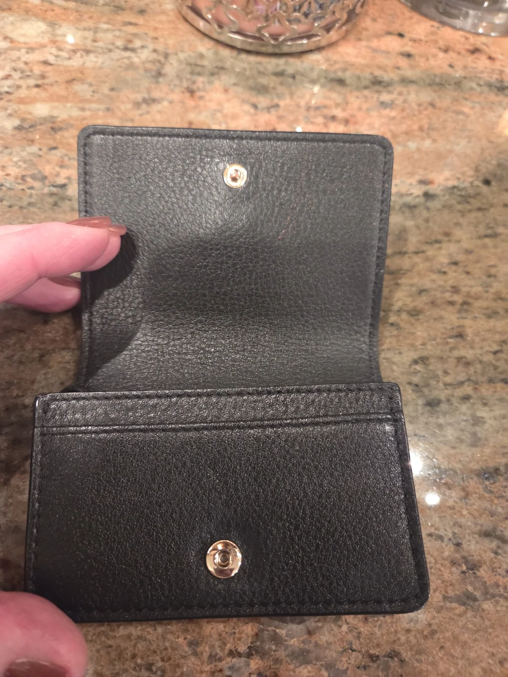 Tory Burch Black Leather Satchel with Matching Wallet